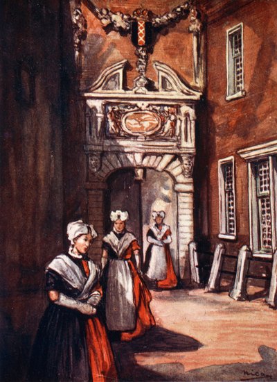 El Orfanato Burgués, Ámsterdam, 1904 de Nico Jungman